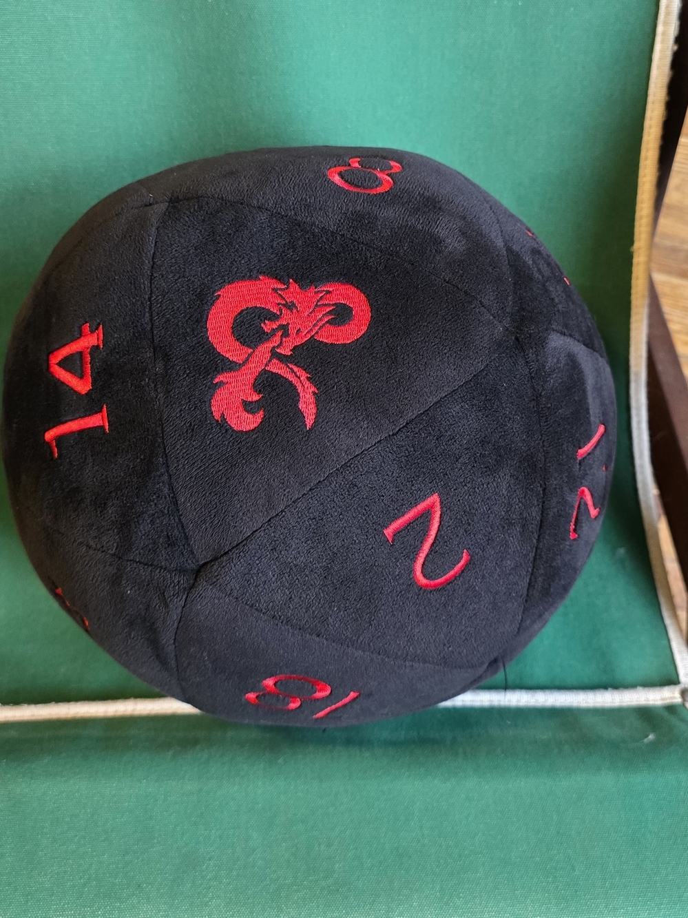Dumgeons & Dragons D20 Dice Plush